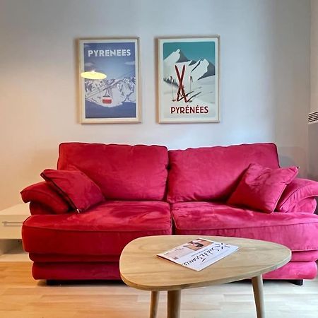 T3 Centre Ville Avec Parking, Balcon Et Wifi. 5P. Cauterets Extérieur photo